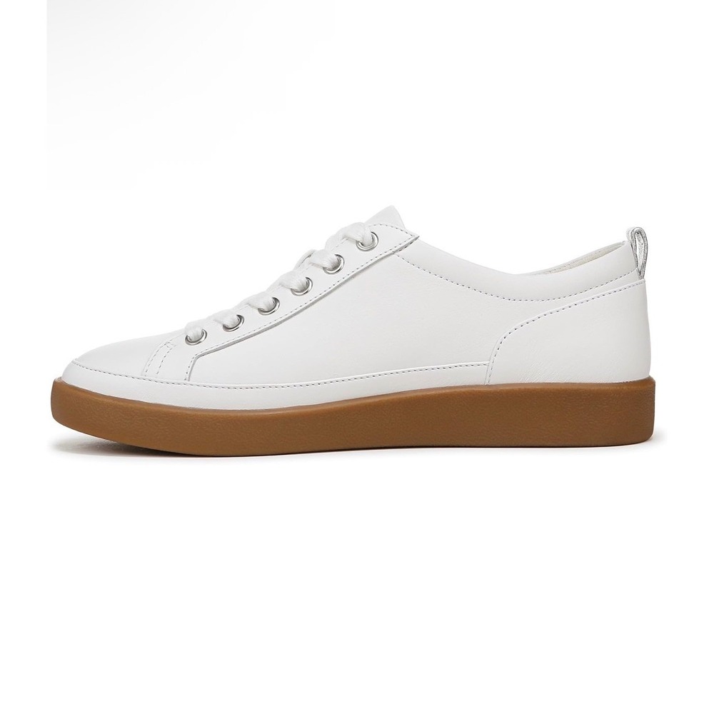Vionic Winny Womens White Gum Leather Lace Up Sneakers H7773L8103 Size 8.5 M - Picture 2 of 9